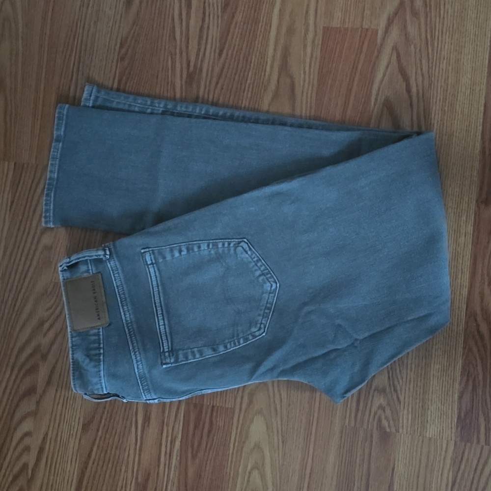 AE Mens Easy Flex Slim Jeans - Grey, NWT 32x30